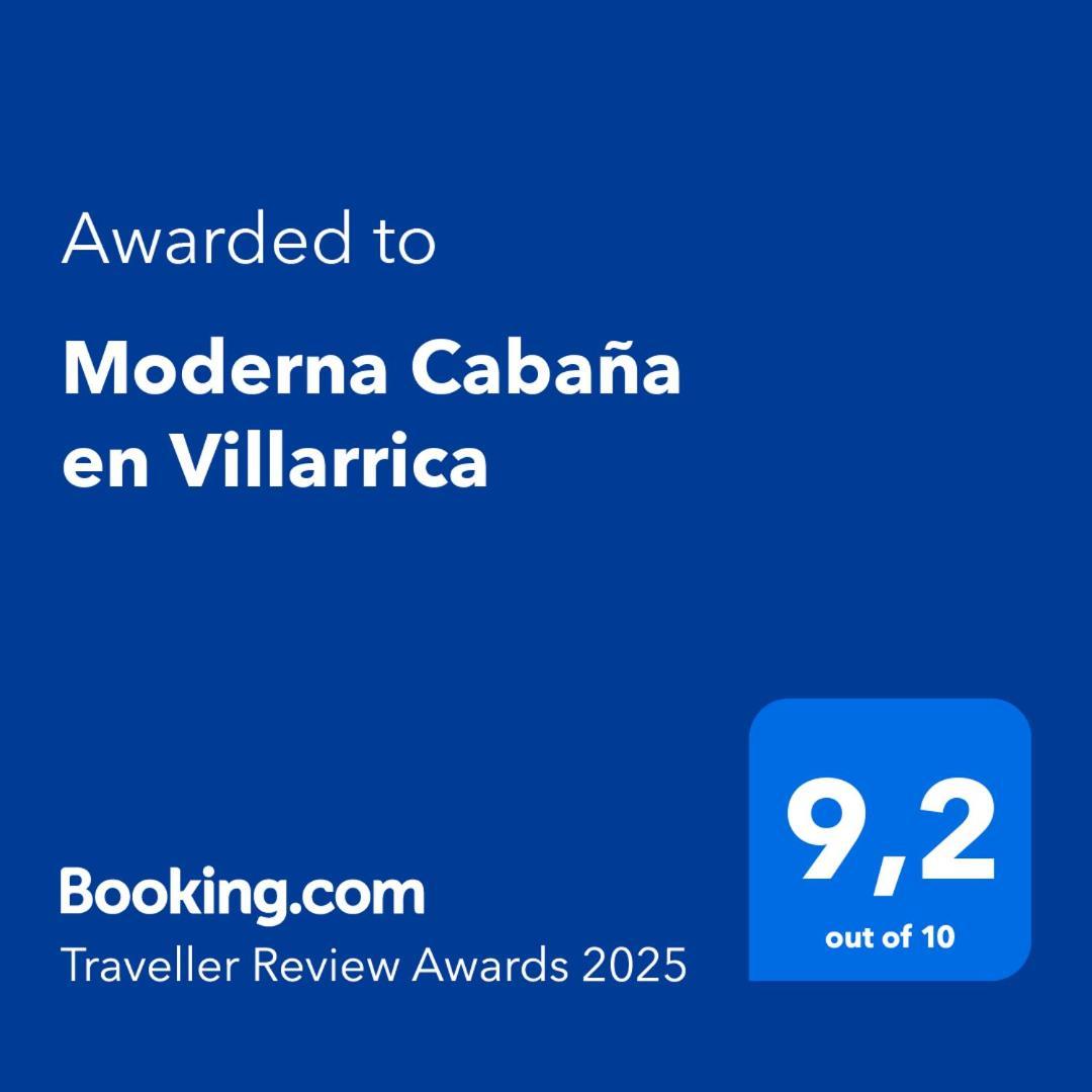 Moderna Cabana En Villarrica Exterior foto